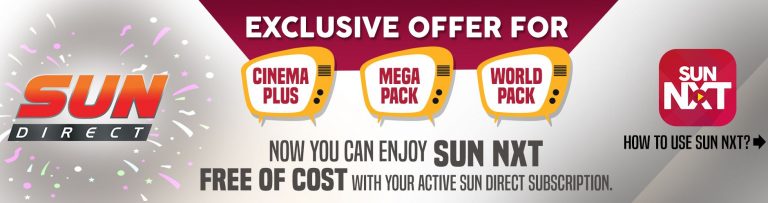 Sun NXT Free Usage