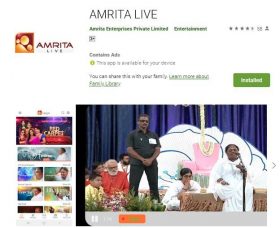 Amrita Live App Install