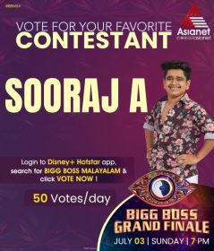 Vote For Suraj A