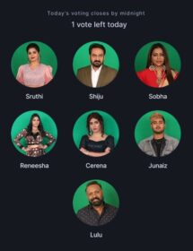 Bigg Boss Malayalam Season 5 Week 06 Evictions