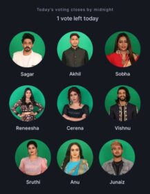 Week 08 Eviction Bigg Boss Malayalam