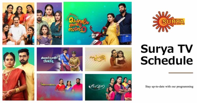 Surya TV All Serials